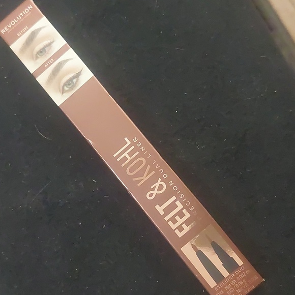 🚨5/$20 Makeup revolution felt & kohl liner brown - Picture 1 of 3